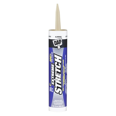 Dap Extreme Stretch Acrylic Urethane, 10 oz, Cylinder, Acrylic Urethane Base, Extreme Stretch 7079818717