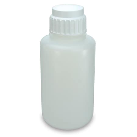 Globe Scientific Vacuum Bottle, Narrow Mouth, White PP 83 7084000