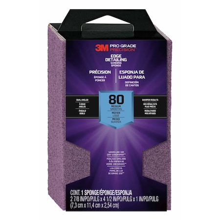 3M Sponge, 24300TRI-M-DA, 2.875"x 4.5"x1 24300TRI-M-DA