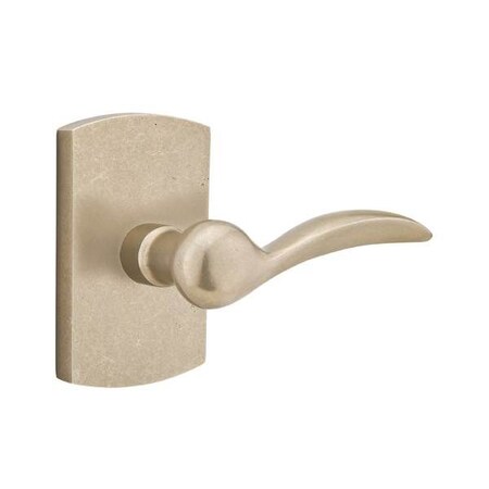 Emtek Tumbled White Bronze Passage 7100DTWBLH 7100DTWBLH
