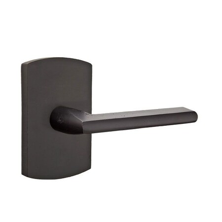 Emtek Flat Black Passage 7100LRFBLH 7100LRFBLH