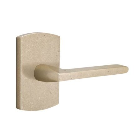 Emtek Tumbled White Bronze Passage 7100LRTWBRH 7100LRTWBRH