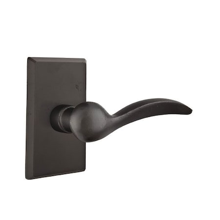 Emtek Flat Black Passage 7104DFBRH 7104DFBRH