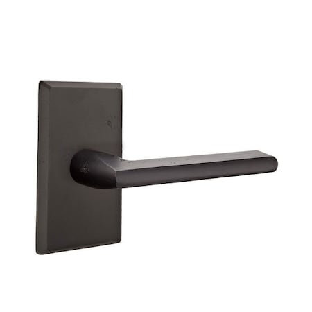 Emtek Flat Black Passage 7104LRFBLH 7104LRFBLH