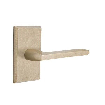 Emtek Tumbled White Bronze Passage 7104LRTWBLH 7104LRTWBLH