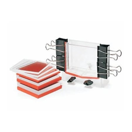 Thermo Fisher Scientific Asheville Owl Notched Glass, 10cm x 10cm x 3/32 P7-10R