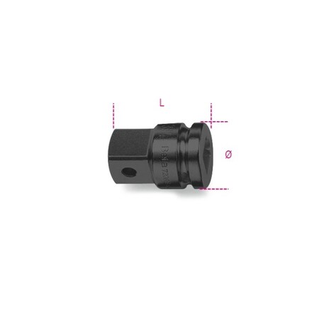 Beta Impact Adaptor, 3/8"-1/2" Drive 007100810