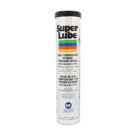 Super Lube 400g Translucent White High Temperature EP Grease Cartridge 71150