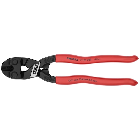 Knipex CoBolt Compact Bolt Cutters, 8" High Lev 71 21 200
