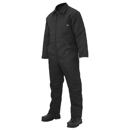 Tough Duck Coverall, 65% Polyester/35% Cotton, BLK, XL 712111