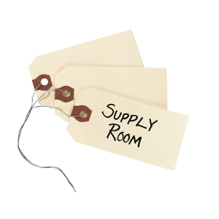 Avery Shipping Tags with Wire, 11.5 pt, PK1000 12603