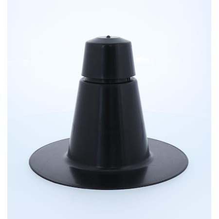 Portals Plus Black Plastic Vent, Plastic, Size Small, 1 Way 72018