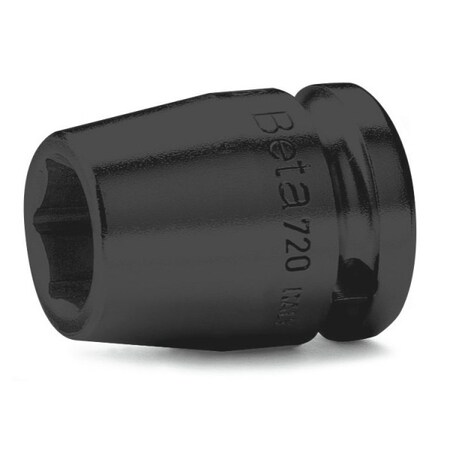 Beta 1/2" Dr, 1/2" Size, SAE Impact Socket, 6 Pts 007200213