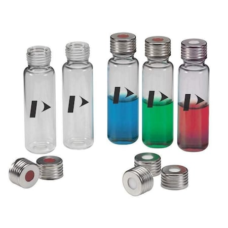 Perkin Elmer Headspace Screw Top Vial, w/P logo, PK100 N9306075