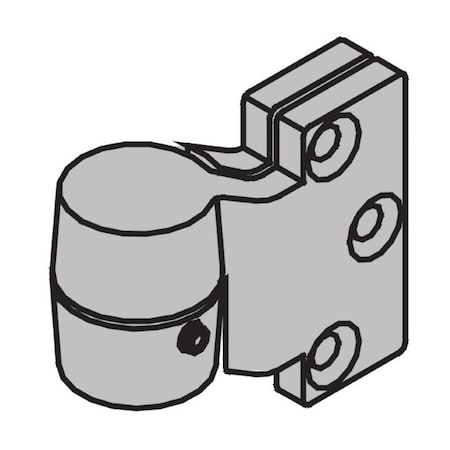 Ives Satin Bronze Painted Pivot 7212INTSP10RH 7212INTSP10RH