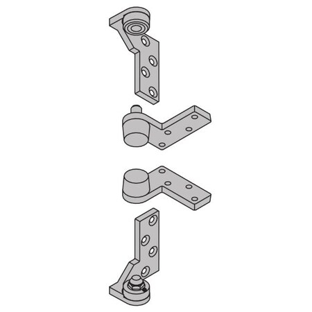 Ives Satin Bronze Pivot 7212VSET10LH 7212VSET10LH