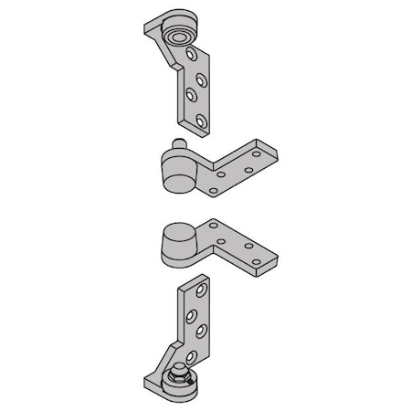 Ives Bright Brass Pivot 7212VSET3RH 7212VSET3RH