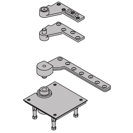 Ives Satin Bronze Pivot 7245FSET10 7245FSET10