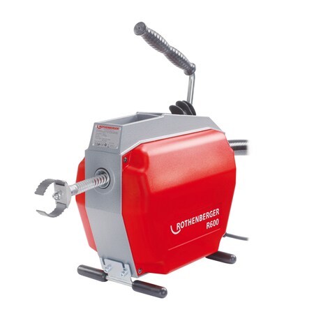 Rothenberger R600 Drain Cleaning Machine Including Guide Hose 72689V