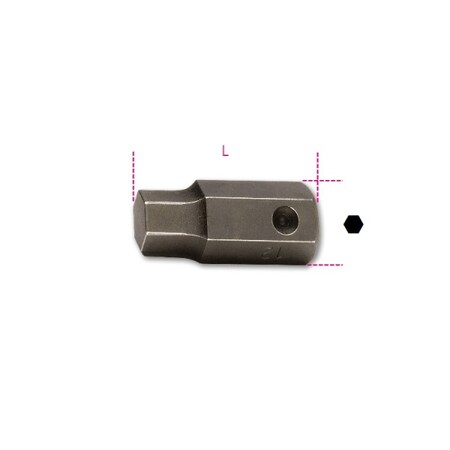 Beta Impact Hexagon Bit, 17mm 007270117