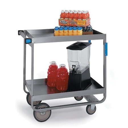 Lakeside Stainless Steel Deep Shelf Cart; 700 Lb Capacity, 2 Shelf, 21"x33" 727