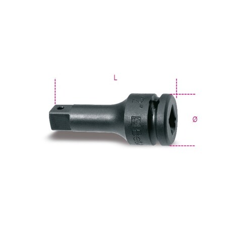 Beta Impact Extension Bar, 3/4" Drive 007280815