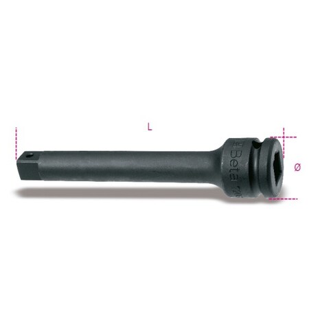 Beta Impact Extension Bar, 3/4" Drive 007280826