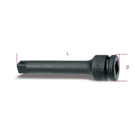 Beta Impact Extension Bar, 3/4" Drive 007280825