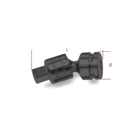 Beta 3/4" Drive Universal Joint, SAE, 107.5mm L 007280830