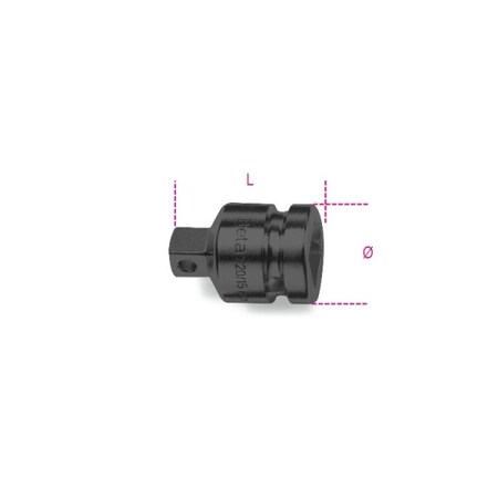 Beta Impact Adaptor, 1"-3/4" Drive 007290810