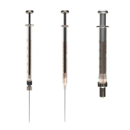 CHEMGLA - Syringe- Micro- Gas-Tight- Kloehn- 50uL capacity- Removable Needle- 22s Gauge, EA1