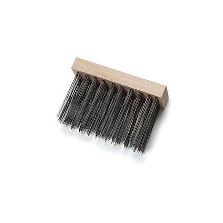 Malish Flat Wire Casting Brush, Wood Block, PK12, 12 PK 733704
