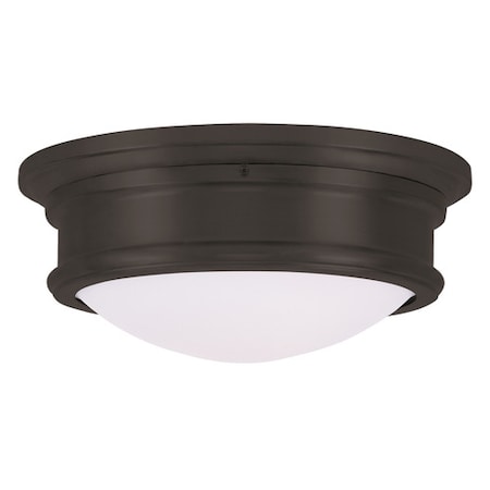 Livex Lighting Astor 2 Light Bronze Ceiling Mount 7342-07