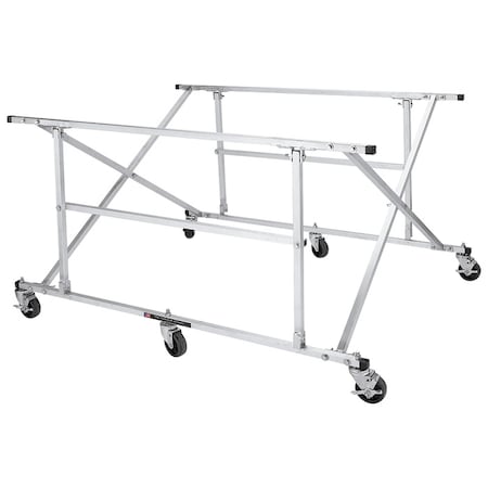 Keysco Tools Alumnum, Pickup, Bed Dolly, 4 ft Wx5 ft L 73783