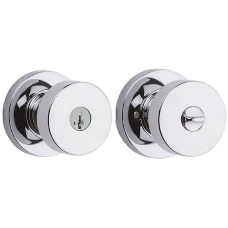 Kwikset Pismo Knob Round Rose ENTR Lock SmartKey 97402-853