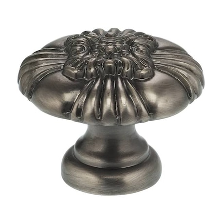 Omnia Ornate Cabinet Knob Antique Nickel 1-3/8" 7417/35.15A
