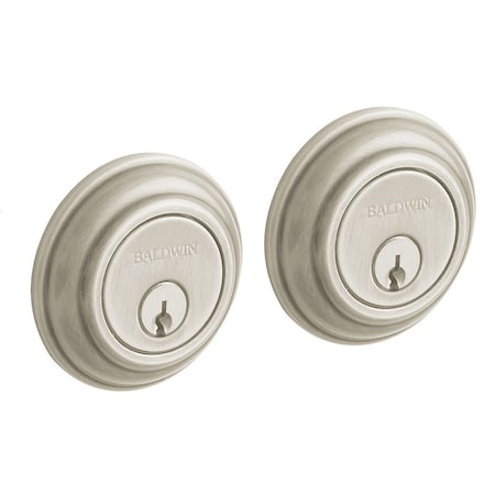 Baldwin Estate Lifetime Satin Nickel Deadbolts 8232.056