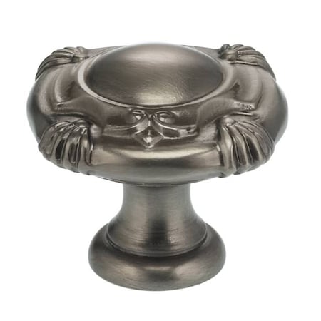 Omnia Ornate Cabinet Knob Antique Nickel 1-3/16" 7430/30.15A