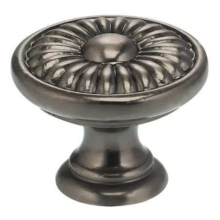 Omnia Ornate Cabinet Knob Antique Nickel 1-3/16" 7435/30.15A