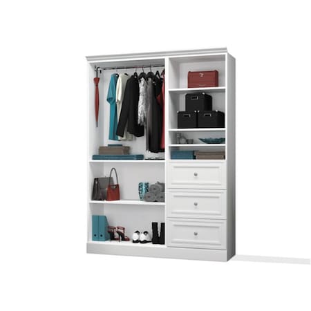 Bestar Versatile Storage Kit, White, 61" 40870-17