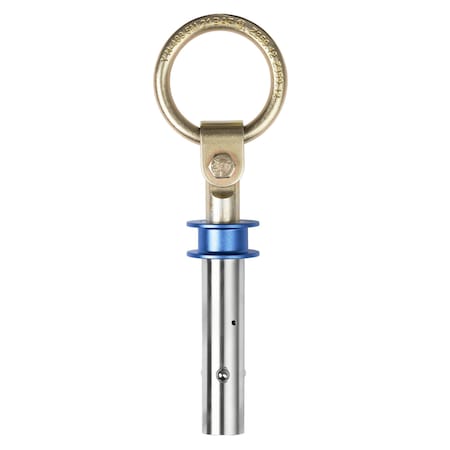 Falltech Concrete Anchor, 10 in Length, 310 lb Weigth Capacity, Stainless Steel Anchor, Ring 7446