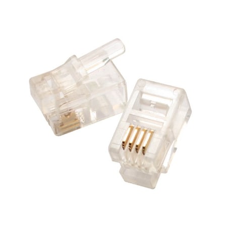 Proskit Modular Plug, 4P4C, Flat Cable, PK1000 744-FA03