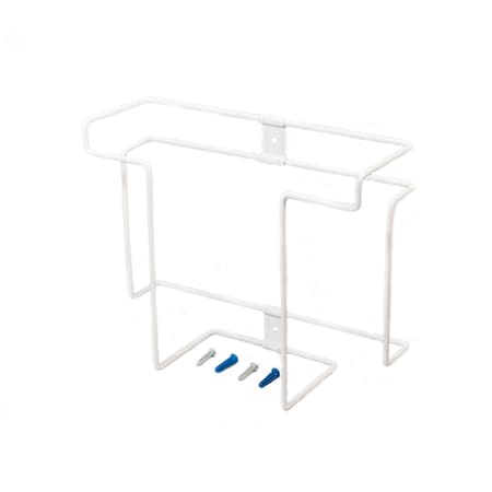 Zing Glove Dispenser, Double Box, White, Steel 7498