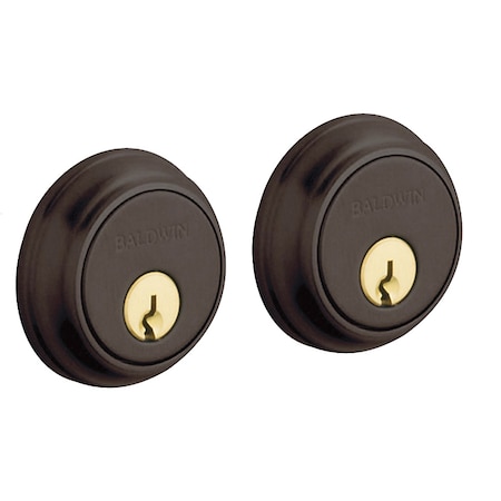 Baldwin Estate Venetian Bronze Deadbolts 8021.112