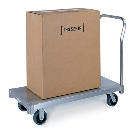 Lakeside Aluminum Single Handle Platform Truck; 2,000 lb Capacity - 24"x48" 7516