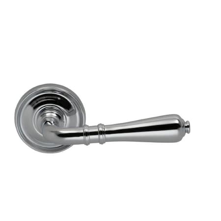 Omnia Lever 2-3/16" Rose Pass 2-3/4" BS T 1-3/4" Doors Bright Chrome 752 752/55C.PA2