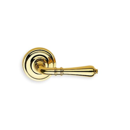 Omnia LVR 2-3/16" Rose Pass 234BS Full Lip 1-3/4" Doors Bright Brass 752 752/55CF.PA1