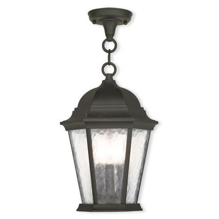 Livex Lighting Hamilton 3 Light Textured Black Outdoor 75469-14