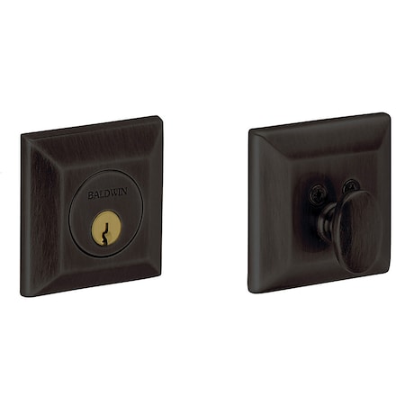 Baldwin Estate Oil Rubbed Bronze Deadbolts 8254.102