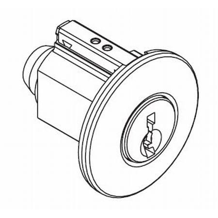 Kwikset Hancock Cylinder Bright Brass 83733-002